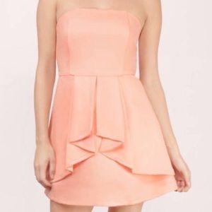 Peach Tobi Cocktail Dress